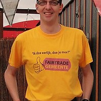 Don Freijters, ook actief voor Fairtrade Uden