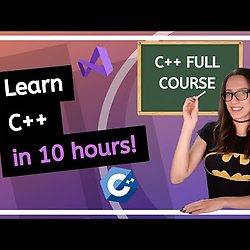 C++ FULL COURSE For Beginners (Learn C++ in 10 hours) - YouTube